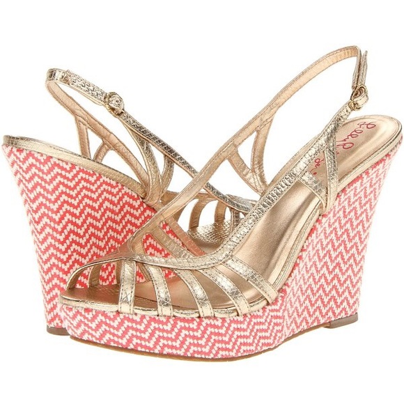 Lilly Pulitzer Shoes - Lilly Pulitzer Women’s Sophie Strappy Wedge